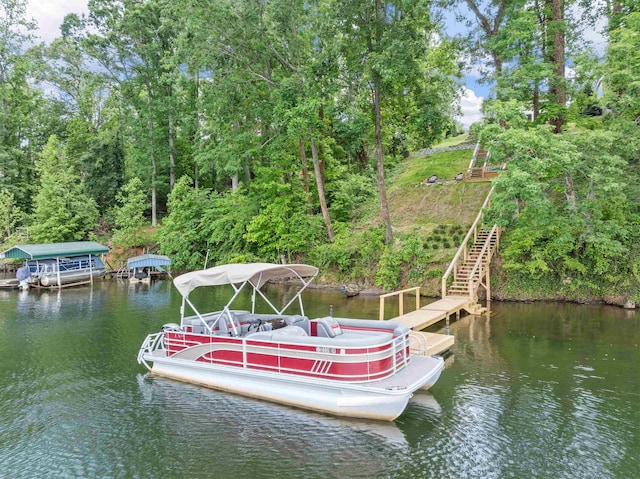 702 Lakewinds, Inman, SC 29349 - dock area featuring a water view
