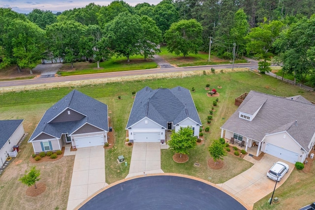 view of subject property