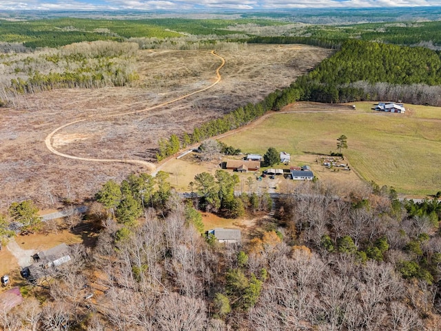 250 E Blackstock, Enoree, SC 29335 - overview of rural landscape with a forest