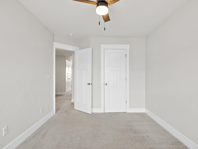 421 Hazelcote, Greenville, SC 29617 - unfurnished bedroom featuring carpet floors, baseboards, and ceiling fan