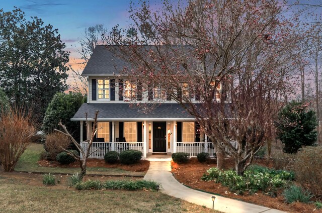 106 Rockport, Pacolet, SC 29372 - traditional-style home with covered porch and roof with shingles