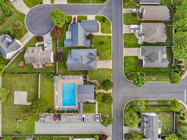 413 Rambling Rose, Moore, SC 29369 - aerial view of property and surrounding area featuring a pool and nearby suburban area