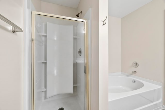 325 Victory, Moore, SC 29369 - bathroom with a shower stall and a bath