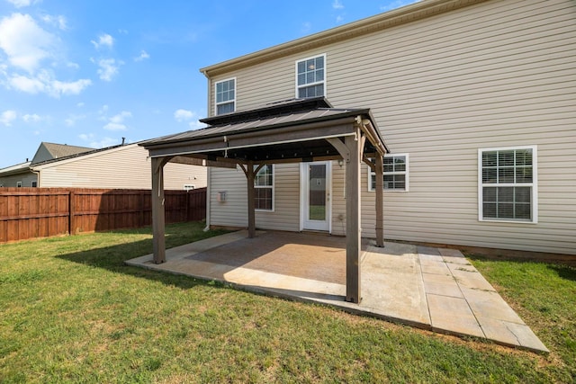 325 Victory, Moore, SC 29369 - rear view of house featuring a gazebo and a patio