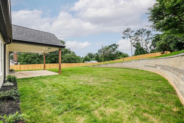 123 Stribling, Spartanburg, SC 29301 - view of yard featuring a patio area