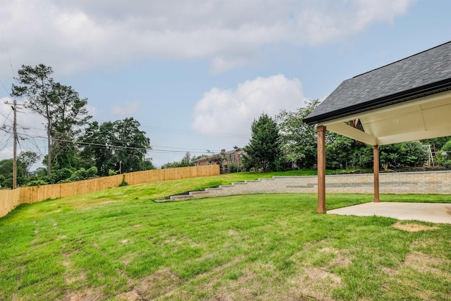 123 Stribling, Spartanburg, SC 29301 - view of yard with a patio area