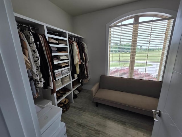 473 Meadow Rd, Inman, SC 29349 - spacious closet featuring wood finished floors