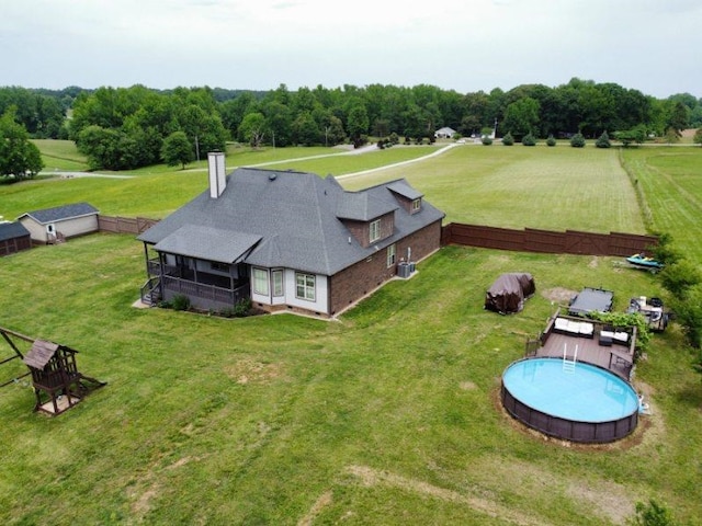 473 Meadow Rd, Inman, SC 29349 - view from above of property