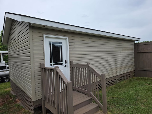 473 Meadow Rd, Inman, SC 29349 - view of outbuilding featuring fence