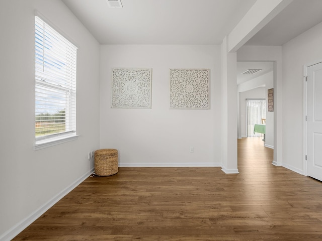 7007 Manse, Boiling Springs, SC 29316 - empty room featuring plenty of natural light, wood finished floors, and baseboards