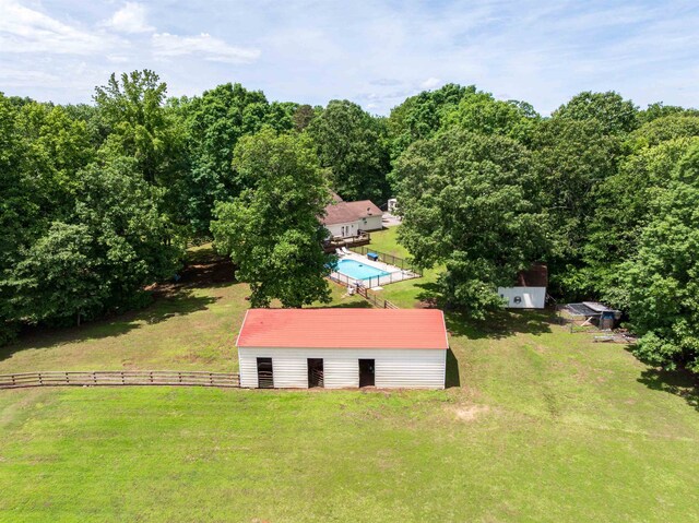 112 Scruggs, Gaffney, SC 29341 - aerial view of property and surrounding area with a pool area