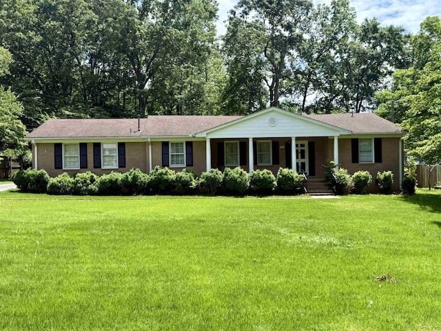 219 Hillcrest, Union, SC 29379 - ranch-style house featuring a porch