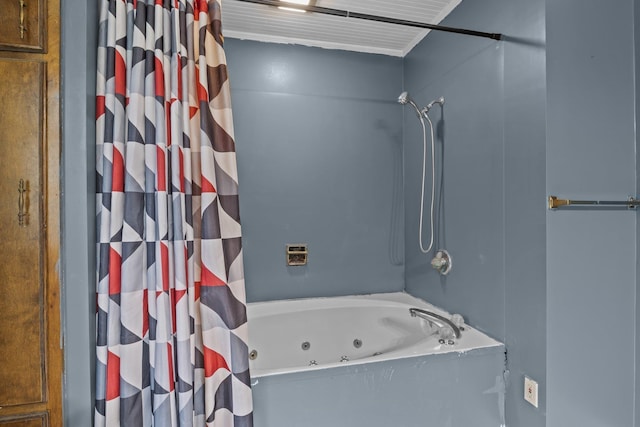 800 Woodlawn, Belmont, NC 28012 - bathroom featuring a combined bath / shower with jetted tub