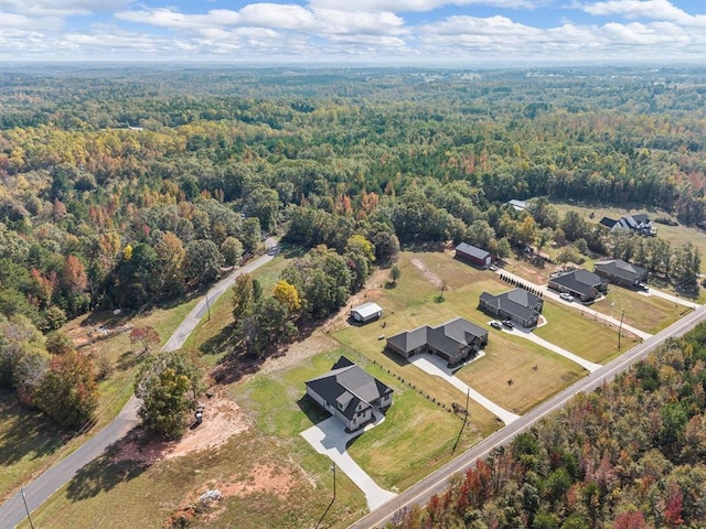 291 Robbins, Chesnee, SC 29323 - aerial view of property's location with a forest