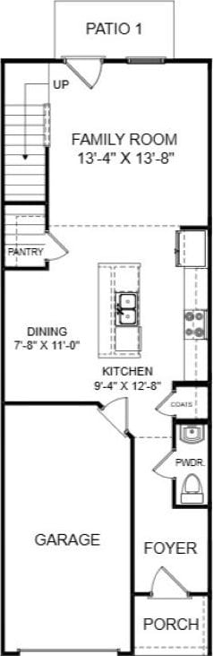 1214 Forestbrook, Spartanburg, SC 29303 - home floor plan