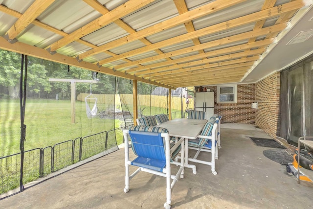 469 Royal Oak, Spartanburg, SC 29302 - view of patio featuring outdoor dining space