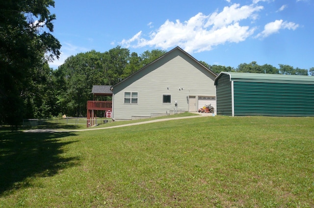 415 Abernathy, Inman, SC 29349 - back of house featuring a yard