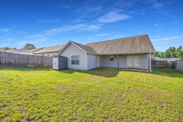 624 Renita, Boiling Springs, SC 29316 - rear view of property with french doors