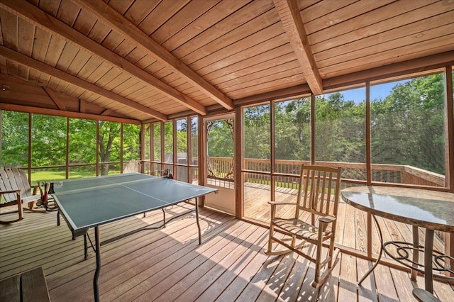 775 Buck Crk, Chesnee, SC 29323 - sunroom / solarium with outdoor dining space