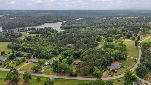 775 Buck Crk, Chesnee, SC 29323 - drone / aerial view of a forest and a large body of water