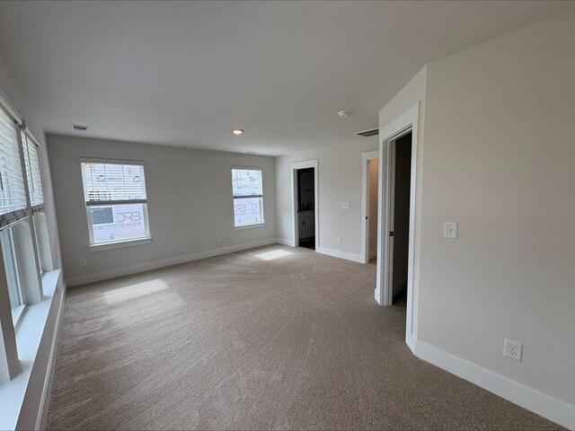 534 W Norvell Ct, Spartanburg, SC 29307 - empty room with carpet flooring, baseboards, and recessed lighting