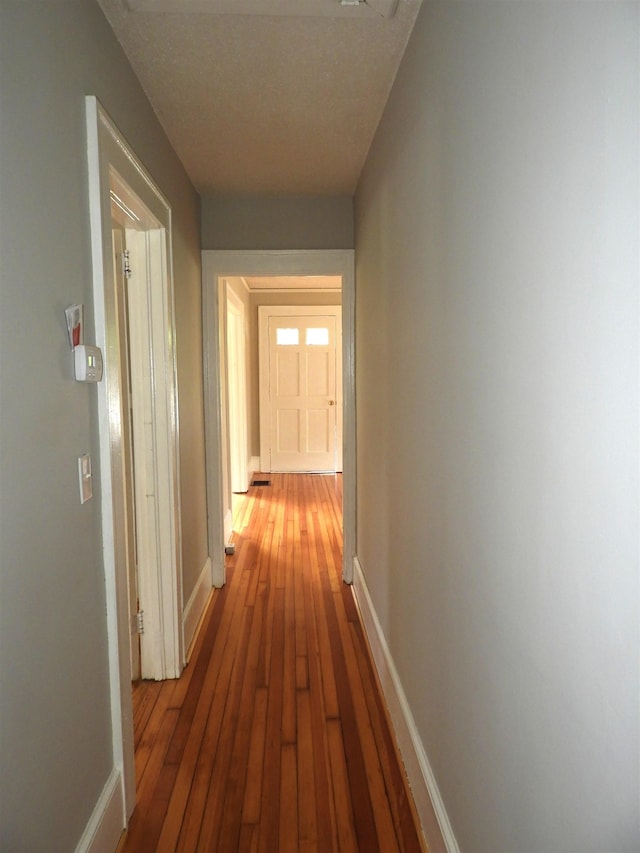 823 W Smith St, Gaffney, SC 29341 - hall featuring baseboards and hardwood / wood-style floors
