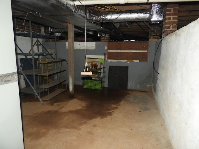 823 W Smith St, Gaffney, SC 29341 - view of unfinished basement