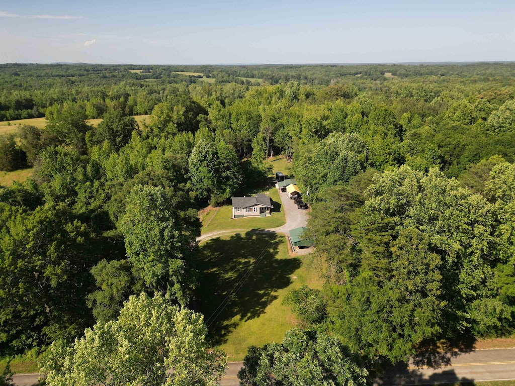 3083 Corinth, Gaffney, SC 29340 - bird's eye view of a heavily wooded area