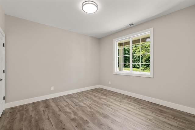 3135 E Croft, Spartanburg, SC 29302 - spare room featuring wood finished floors and baseboards