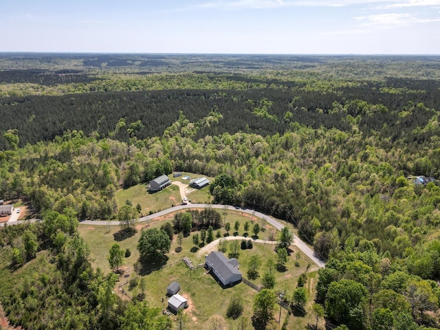 955 Baggett Rd, Enoree, SC 29335 - view of property location featuring a forest
