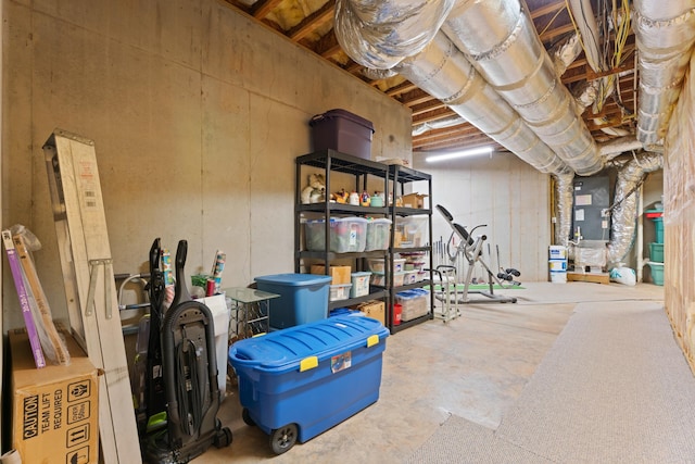 404 N Tidewater, Inman, SC 29349 - unfinished below grade area with heating unit