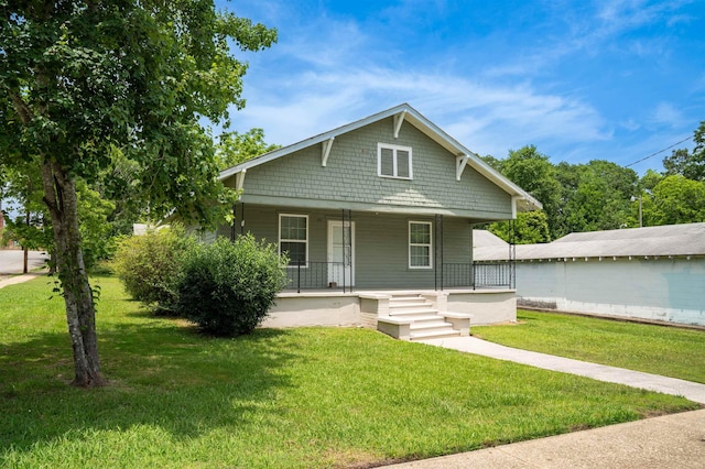 401 Elm, Gaffney, SC 29340 - view of front of house with a porch and a front lawn