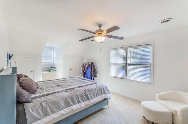 204 Thornhill, Spartanburg, SC 29301 - bedroom featuring carpet and a ceiling fan