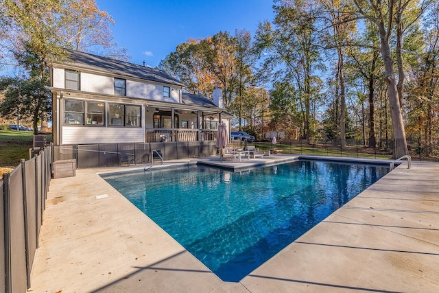 204 Thornhill, Spartanburg, SC 29301 - view of pool featuring a patio area