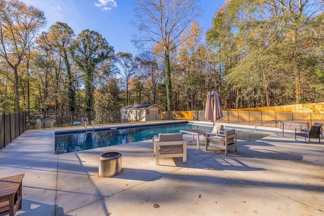 204 Thornhill, Spartanburg, SC 29301 - view of pool featuring a patio area and a fenced backyard