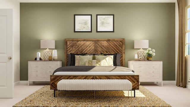 1612 Wren Crk, Boiling Springs, SC 29316 - bedroom with light colored carpet and baseboards