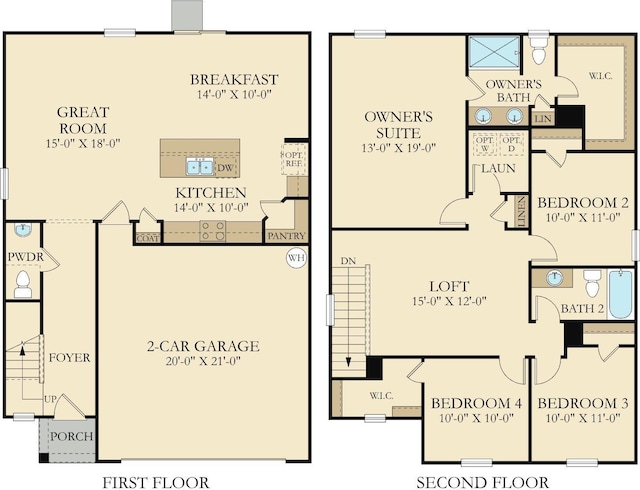 1066 Cleveland Mdws, Spartanburg, SC 29303 - property floor plan