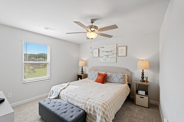 1019 Appalachian, Moore, SC 29369 - bedroom featuring carpet, baseboards, and ceiling fan
