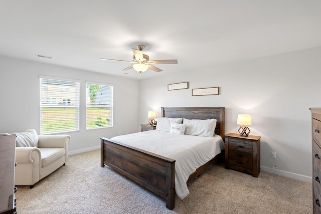 1019 Appalachian, Moore, SC 29369 - bedroom featuring light colored carpet, baseboards, and ceiling fan