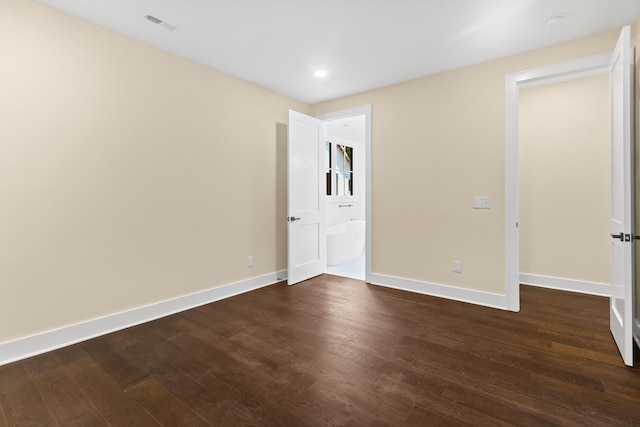 130 Market Bay, Simpsonville, SC 29681 - unfurnished bedroom featuring dark wood-style floors and baseboards