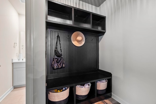 813 Elgon Walk, Fountain Inn, SC 29644 - mudroom featuring baseboards