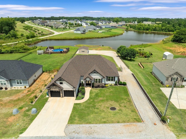 222 Blease Horton, Boiling Springs, SC 29316 - aerial perspective of suburban area featuring a nearby body of water