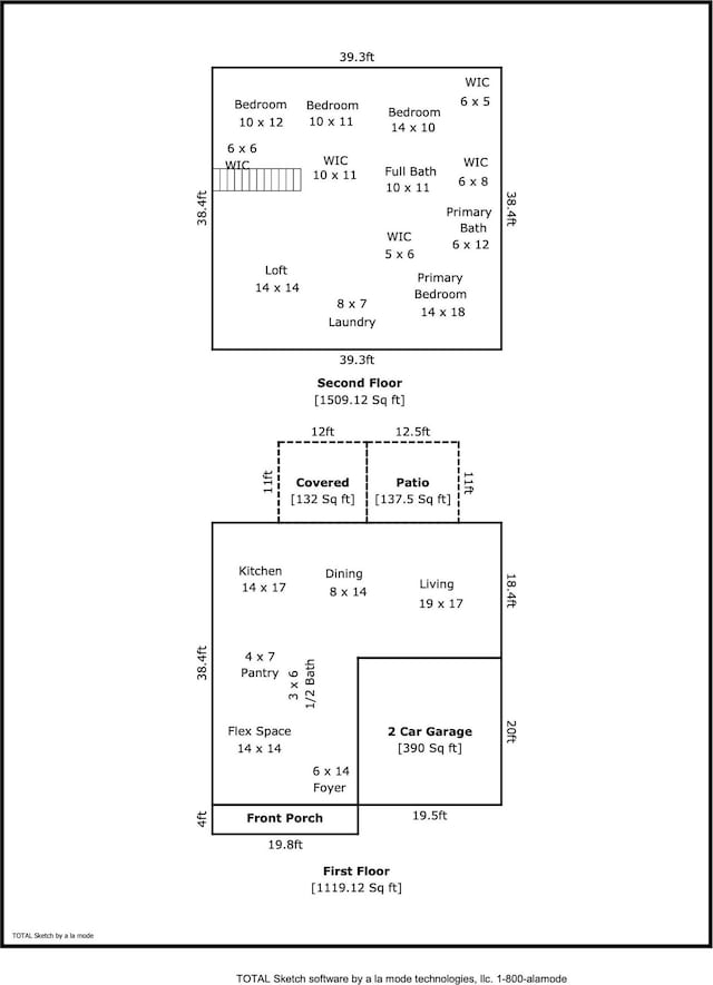7096 Luna Mae, Boiling Springs, SC 29316 - property floor plan