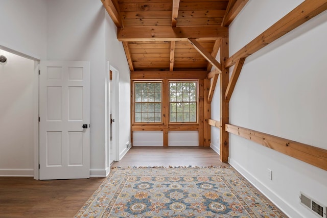 868 Old Hundred, Pelzer, SC 29669 - foyer featuring wood finished floors, wood ceiling, and baseboards