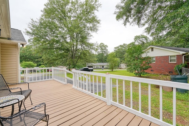 9 Powell, Inman, SC 29349 - wooden terrace featuring a lawn