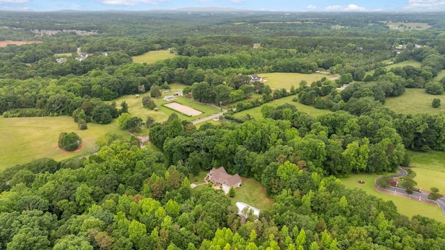 2131 Brockman Mcclimon, Greer, SC 29651 - view of property location featuring a heavily wooded area