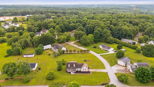 11 Midland, Taylors, SC 29687 - drone / aerial view of a heavily wooded area