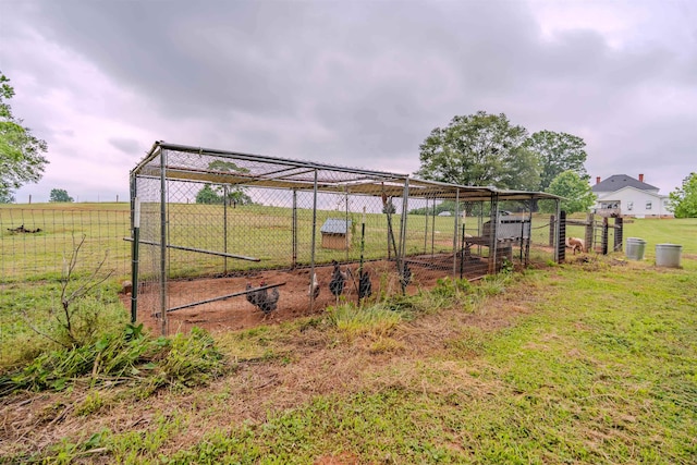 251 W Mcelhaney, Taylors, SC 29687 - view of yard featuring a view of rural / pastoral area and exterior structure