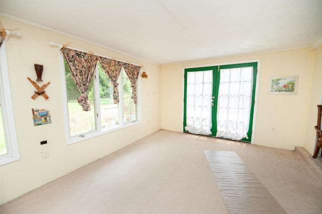 107 Anita, Spartanburg, SC 29302 - spare room with carpet flooring and ornamental molding