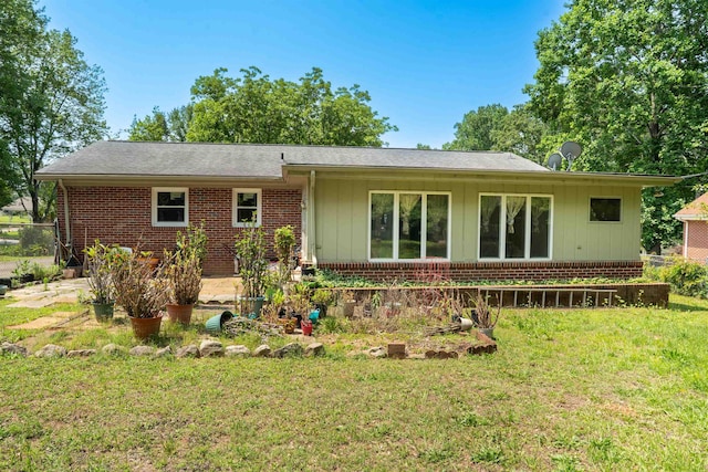 107 Anita, Spartanburg, SC 29302 - back of house with brick siding